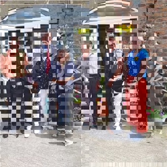 Animal Welfare Minister David Rutley visits Cats Protection’s Macclesfield Branch