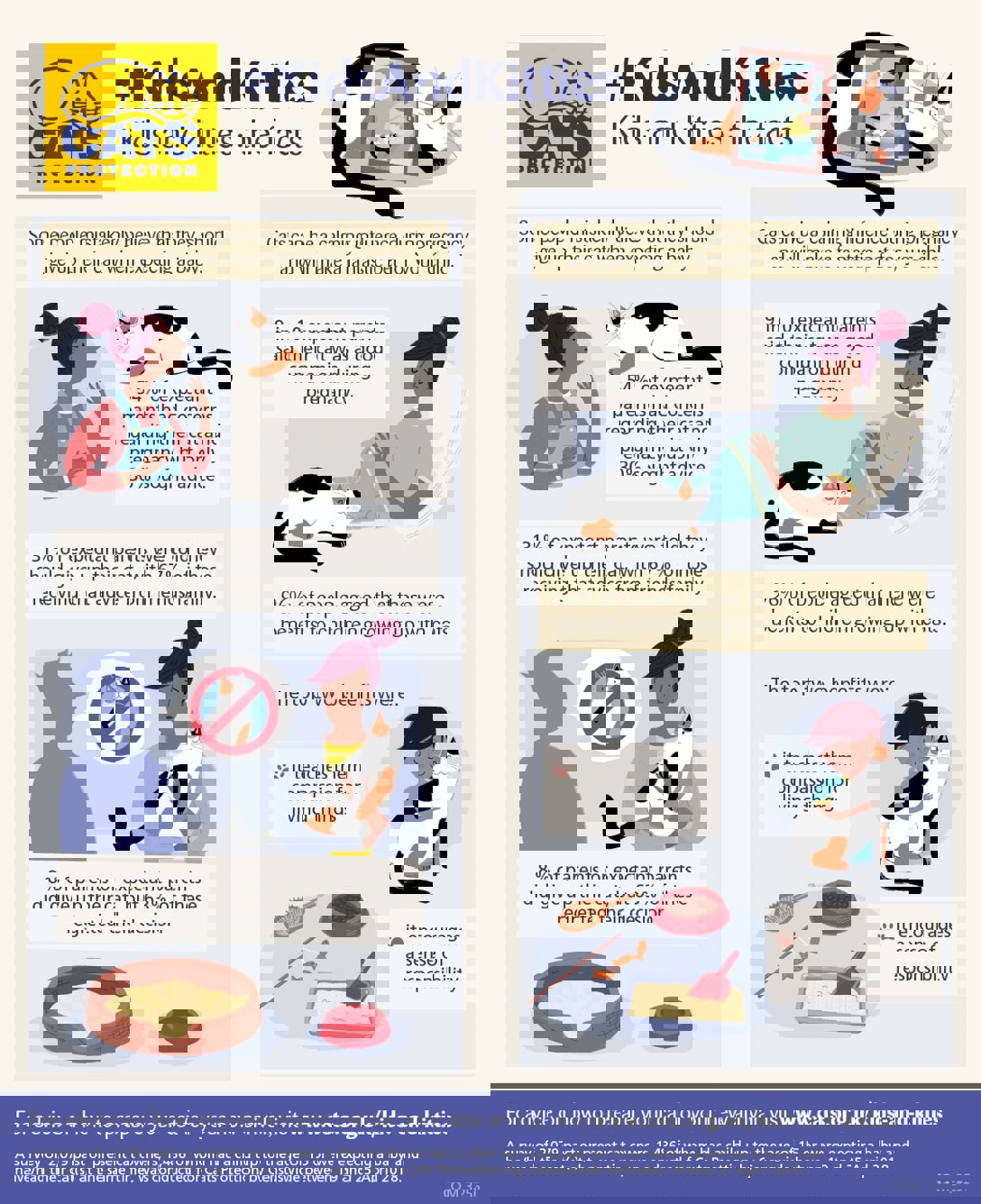 Visual guide on keeping your cat when pregnant and expecting