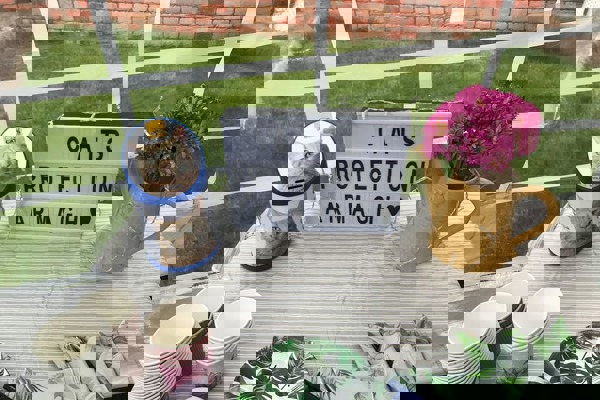 Pawsome supporter hosts garden party with a difference